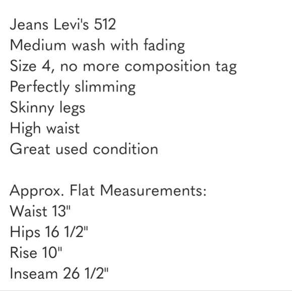 Levi's 512 skinny leg jeansLevis - Picture 8 of 8